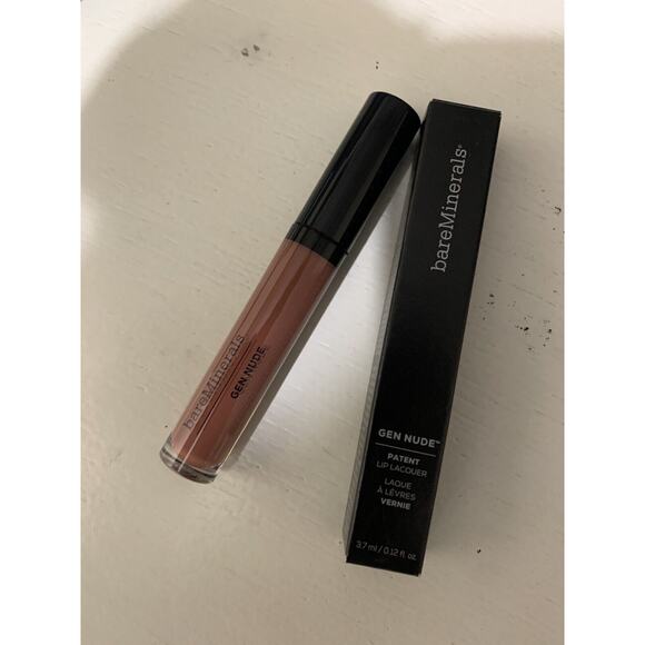 Bareminerals Gen Nude Lip Gloss PERF Full Size New - Picture 2 of 4